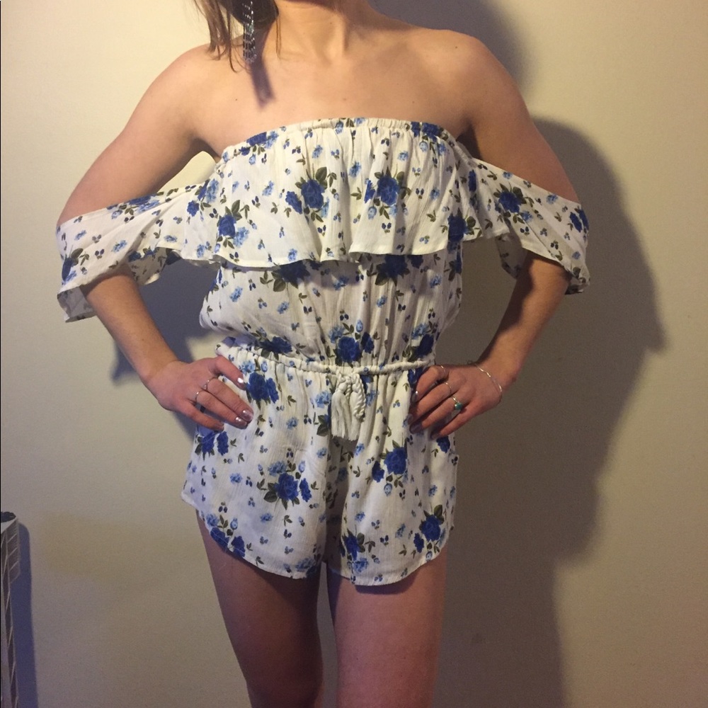 Beautiful flowered romper